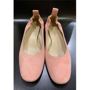 Everlane Shoes Day Heel Suede light pink